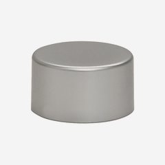 Chiusura alluminio-plastica PP 31,5, argento opaco