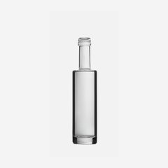 Bottiglia BEGA da 50 ml, vetro bianco, tappo: PP18