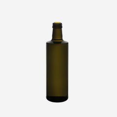 Bottiglia Forum 500ml, vetro antico scuro, PP31,5