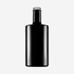 Bottiglia Viva 700ml, rivestimento nero, GPI33