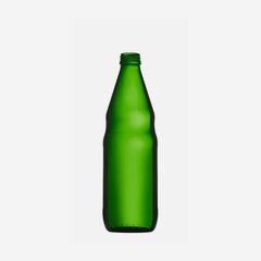 Bottiglia di olio 500ml, vetro verde, MCA28