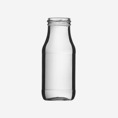 Bottiglia per condimento 215ml, vetro bianco, TO43