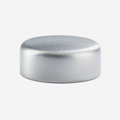 Tappo a vite in alluminio-plastica GPI 28, argento