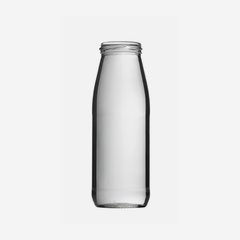 Bottiglia succo di frutta 500ml,vetro bianco, TO53