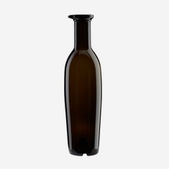 Bottiglia modulare 250ml, vetro antico, sughero