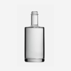 Bottiglia Viva 500ml, vetro bianco, GPI28