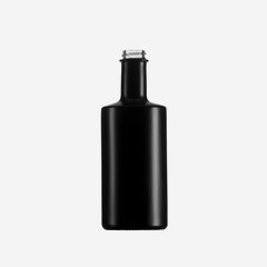 Bottiglia Viva 350ml, rivestimento nero, GPI28