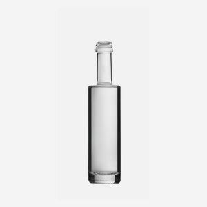 Bottiglia BEGA da 50 ml, vetro bianco, tappo: PP18