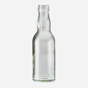 Bottiglia Lili 200ml, vetro bianco, MCA28