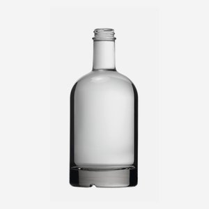 Bottiglia Osla 500ml, vetro bianco, GPI28