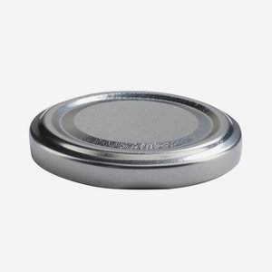 COPERCHIO A VITE, diametro 58mm, argento
