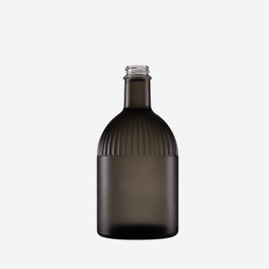Bottiglia Trieste 500ml, vetro bianco, GPI28