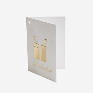 Etichetta regalo "Regalo" HP Oro, Natale