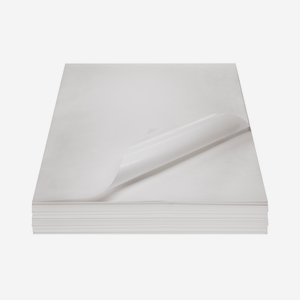 Carta grassa non stampata, 1/4 foglio, 370 x 500mm