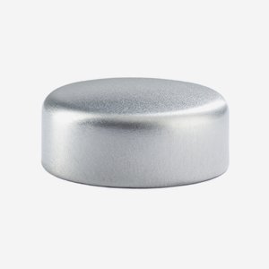 Tappo a vite alluminio-plastica GPI 28, argento