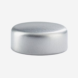 Tappo a vite in alluminio-plastica GPI 33, argento