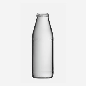 Bottiglia di succo 1000ml, vetro bianco, TO53