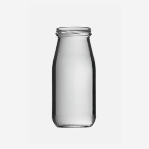 Bottiglia succo di frutta 250ml,vetro bianco, TO53