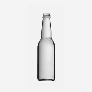Bottiglia Longneck 330ml, vetro bianco, MCA2