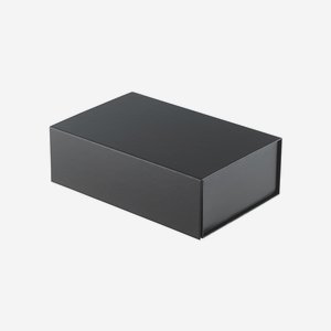 Opal scatola pieghevole, nero opaco, 260/160/80