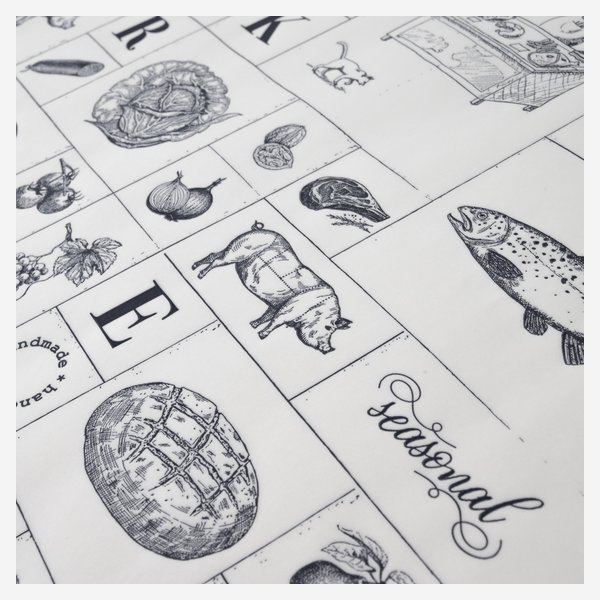 Carta grassa stampata, 1/8 foglio, 250 x 370mm