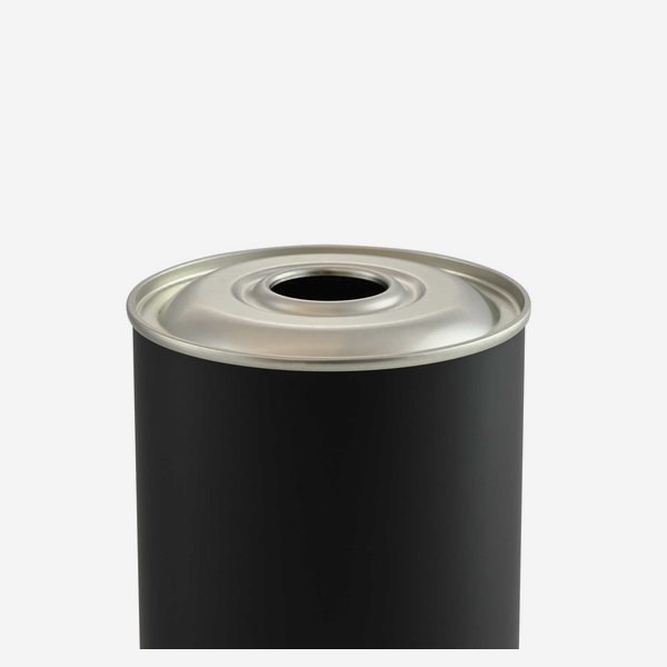 Lattina per olio 1000ml, nero opaco