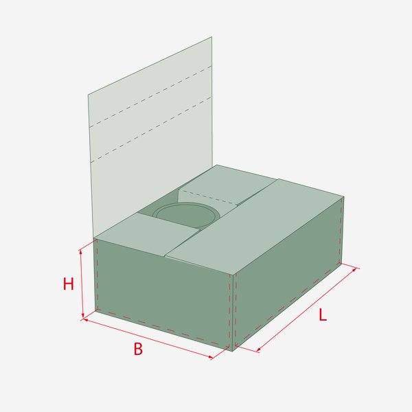 Scatola di imballaggio per 6x Fac-106, Sec-106