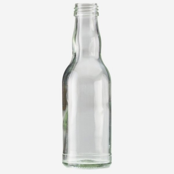 Bottiglia Lili 200ml, vetro bianco, MCA28
