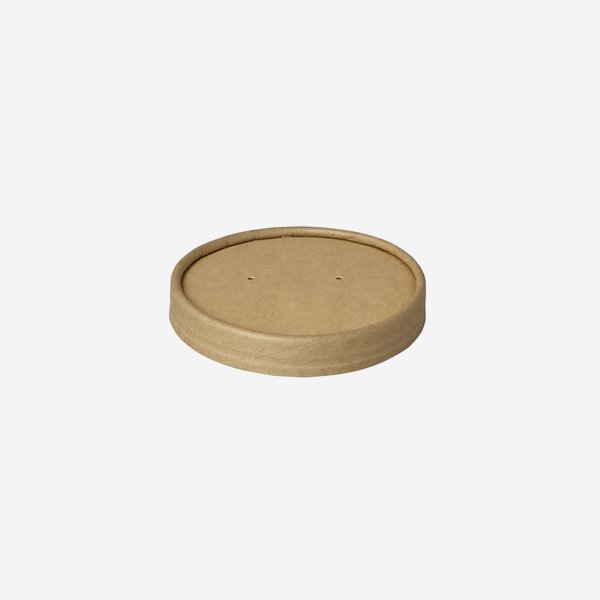 Contenitore per alimenti in carta, 350 ml, marrone