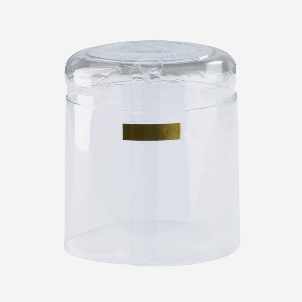 Capsula termoretraibile ø44 x H45mm, trasparente