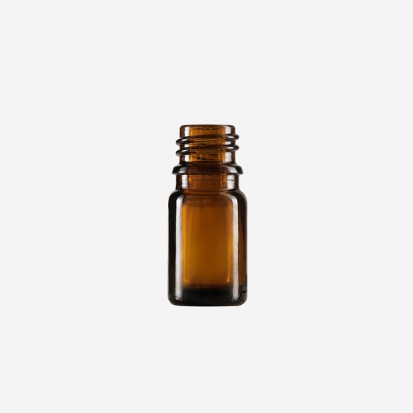 Bottiglie contagocce in vetro marrone, 5ml, GL18