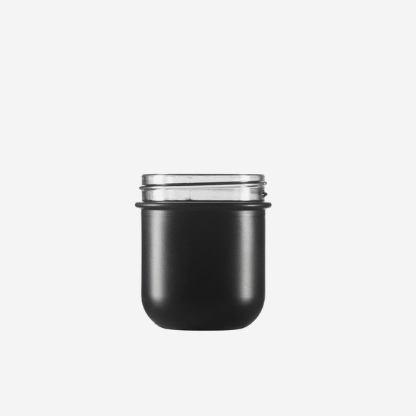 Barattolo a vite 125ml, vetro bianco, TO66