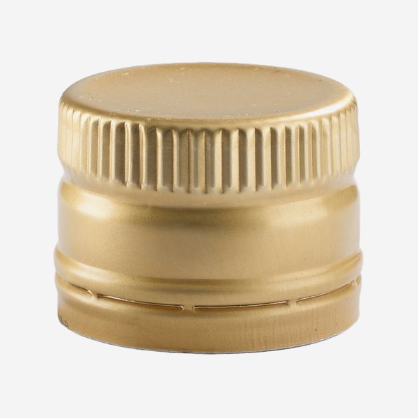 Chiusura a rullo profonda ø31,5xH24mm, oro