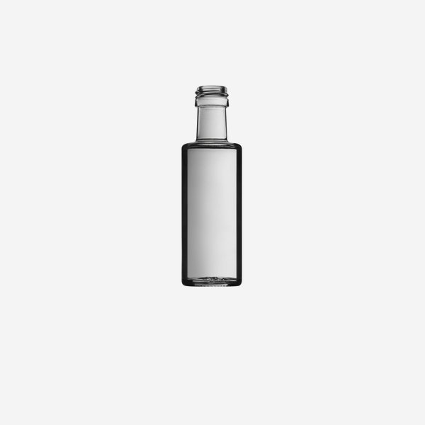 Dorica 40ml, vetro bianco, PP18