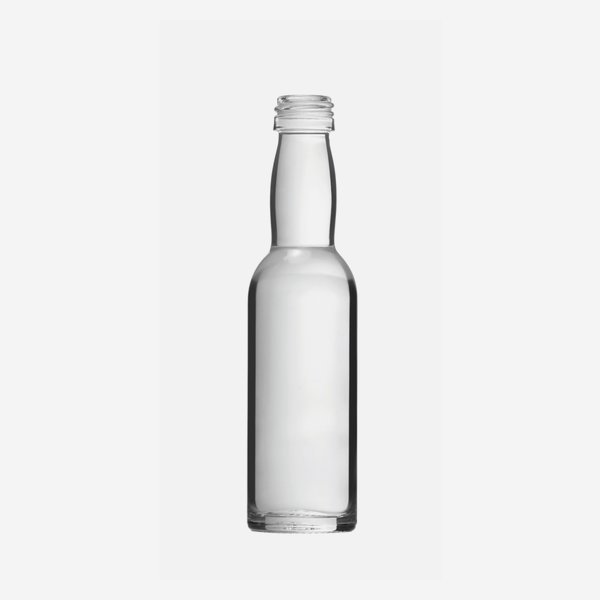 Bottiglia di liquore da 40 ml, vetro bianco, PP18