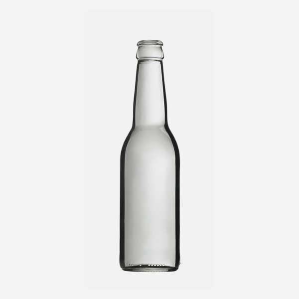 Bottiglia Longneck 330ml, vetro bianco, CC