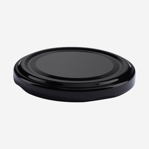 Coperchio TWIST-OFF, nero, TO66